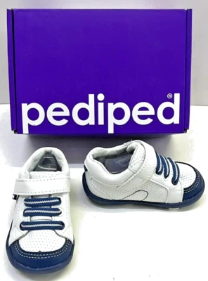 Pediped GRIP 'N' GO DANI BLANCO AZUL MARINO 4-4,5 EE. UU. Foto 1 de 4