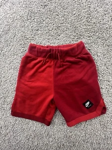 Vintage Nike Air Jordan Mini Jumpman Kids Sz 8 Red Shorts Boys - Picture 1 of 8