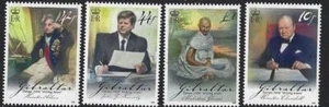 GIBRALTAR 2008 EUROPA WRITING LETTERS SET OF 4 UNMOUNTED MINT, MNH - Picture 1 of 1