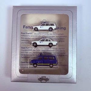 Herpa 1/87 Set 7551 THW Ford Transit / Opel Cadet / Opel record - Picture 1 of 2