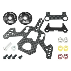 Juego de amortiguadores de disco de longitud múltiple NexxSpeed para cuerpo Lexan (NEGRO)-Kyosho Mini-Z MR03 - Imagen 1 de 2