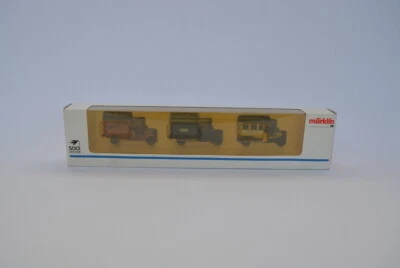 Märklin H0 1898 3 Modellautos Lieferwagen Transporter Post Märklin in OVP 1:87 - Bild 1 von 4