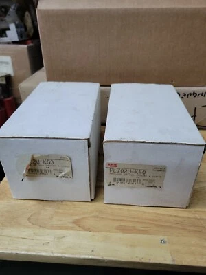 1 NEW ABB PL702U-K50 2 Pole 50 Amp 240V K Curve Circuit Breaker