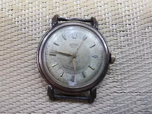 vintage gold plated mens watch ARCTOS - Picture 1 of 3
