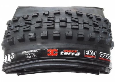 Maxxis Minion DHF EXO 3C MaxxTerra WT 66-584 TR Faltreifen 27.5 x 2.6" Schwarz - Bild 1 von 3