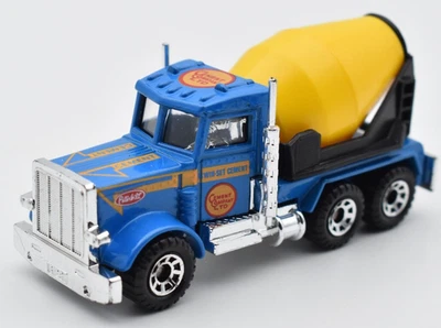 Matchbox Superfast Nr. 19 Peterbilt Zement-LKW Kwik Set Zement. Hergestellt... - Bild 1 von 4