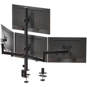 Quad Monitor Mount for 13-27 Inch Screens, Fully Adjustable 4 Monitor Stand w... - Picture 1 of 8