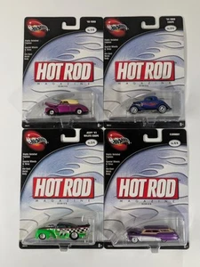 Lot of 4 Hot Wheels Hot Rod Magazine Series Complete Set 4 Vehicles 1:64 Scale - Picture 1 of 7
