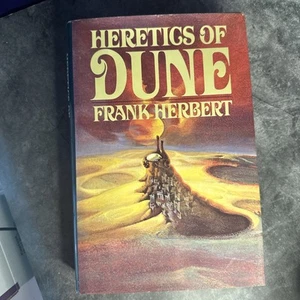 HERETICS OF DUNE Frank Herbert 1st/1st Hardcover HC Book w/Dust Jacket 1984 - Picture 1 of 14