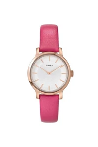 Timex Ladies Transcend Leather Strap 31mm 3ATM Watch TW2W54700 - Picture 1 of 5