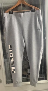 Lacoste Pantaloni Uomo Joggers Felpati Salopette Grigio XXL - Foto 1 di 7