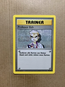 GERMAN Professor Oak 88/102 Base Set - Uncommon Pokemon Card - EXCELLENT - Picture 1 of 2