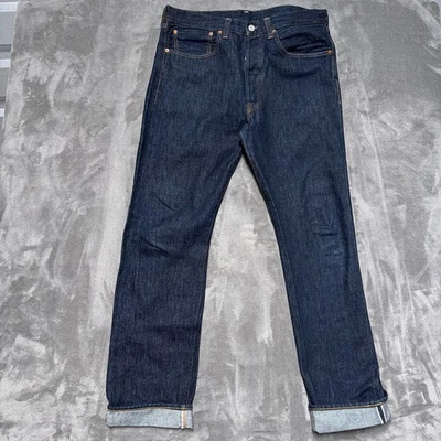 Jeans Levis Para Hombre 34x34 501XX Ribete Redline Grande E Lavado Oscuro Moderno Pavo Foto 1 de 4