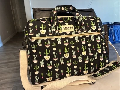 Bolsa de transporte acolchada para computadora DACHEE 16 pulgadas X 12 pulgadas con correa Catty Foto 1 de 4