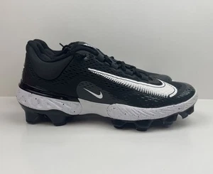 Nike Alpha Huarache Elite 4 Herren Gr. 10,5 Baseballschuh schwarz/weiß FD6221-003 - Bild 1 von 7