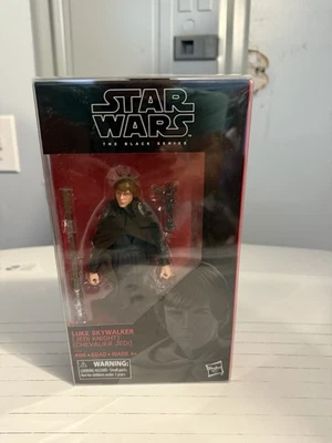 LUKE SKYWALKER Caballero Jedi Star Wars Serie Negra Exclusivo de Walmart Nuevo Foto 1 de 4
