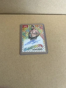 2025 Topps Chrome UFC Geometric Future Stars Autograph Alexandr Romanov 13/50 - Bild 1 von 3