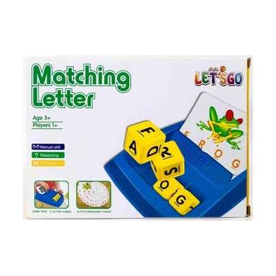 Let's Go Educational Game Matching Letter VG+/NM - Image 1 of 2