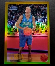 2006-07 Topps Chrome Gold Refractor Rookie Variation #198 2/25 J.J. Redick Magic