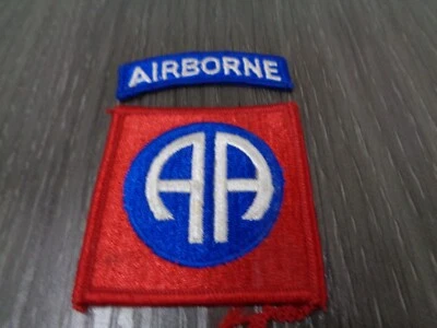 82nd Airborne Patch  with rocker  COLOR new - Image 1 of 4