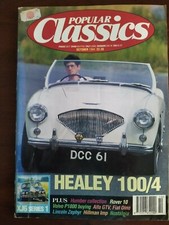 POPULAR CLASSICS HEALEY 100/4 JAGUAR XJ6 VOLVO P1800 DAIMLER SOVEREIGN FIAT DINO