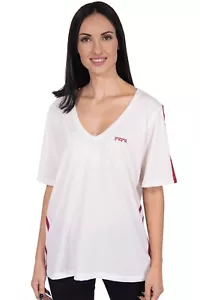 Pepe Jeans Womens Mami T-Shirt White Tee Short Sleeve V-Neck Designer Top - Picture 1 of 3