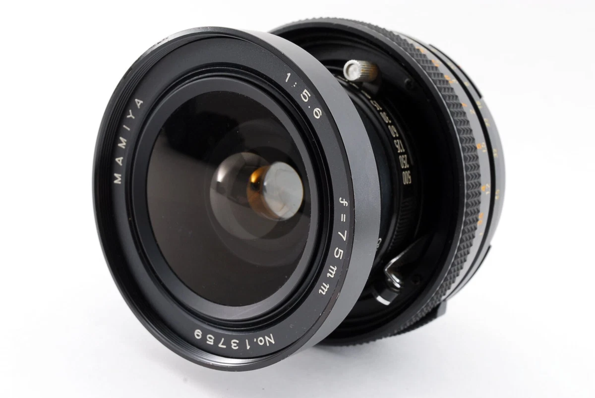 希少♪MAMIYA 75mm f5.6 super angulon 大判★♪ 希少♪MAMIYA 75mm f5.6 super angulon 大判☆♪ 希少♪MAMIYA 75mm f5