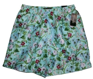 Bañador International Concepts Hombre Jardín Estampado Floral 5" Aqua Flash Pequeño - Imagen 1 de 7