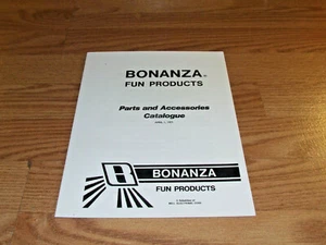 ¡WOW! CATÁLOGO DE PIEZAS Y ACCESORIOS BONANZA DE COLECCIÓN Y RAROS 12 PÁGINAS REPRODUCCIÓN - Imagen 1 de 4