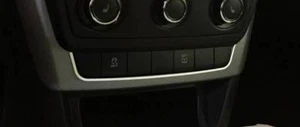D Skoda Yeti Chrom Rahmen für Schalterleiste - Edelstahl poliert - Picture 1 of 3