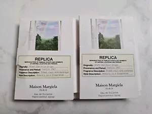 Maison Margiela Replica When The Rain Stops Eau de Toilette 2x 1.2ml Edt Perfume - Picture 1 of 4