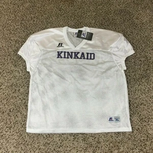 NWT Russell Athletic Men Sz XL Mesh Football Jersey White Texas High School NEW - Picture 1 of 5