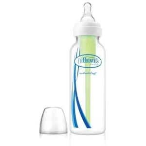 NEW Dr Brown's Options Narrow Neck 250mL Bottle (with Level 1 Teat) - Picture 1 of 1