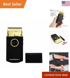 Mini-Sized Travel Cordless Mens Foil Shaver - Micro-USB Rechargeable - Black - Picture 1 of 9
