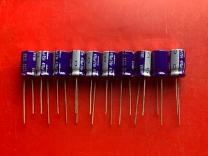 10x UVX1E471MPA NICHICON Cap Alum Lytic 470uF 25V 20% 10x16 Radial 5mm - Picture 1 of 4