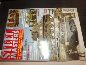 ** Revue Steel Masters n°13 insignes tactiques Brit / B1 bis / Auto blinda 41 - Photo 1/1