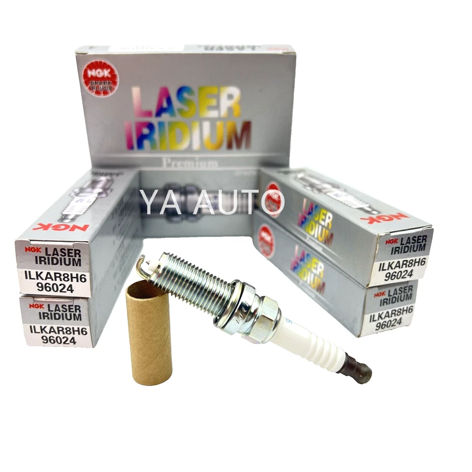 Juego de 4 bujías láser de iridio NGK 96024 para Subaru Forester WRX 2.0 FA20F Foto 1 de 1