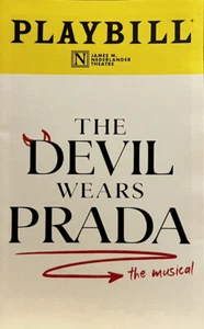 THE DEVIL WEARS PRADA Playbill pre-Broadway Elton John 2022 - Foto 1 di 3