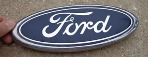 Ford Oval 9" grill emblem badge decal logo grille F150 F-150 OEM Genuine Factory - Picture 1 of 2