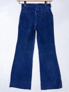 Vintage 70's Corduroy Blue Bell Bottom Teen Pants (read Description) - Picture 1 of 6