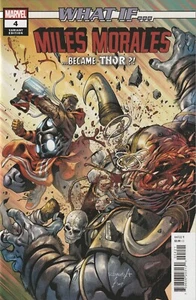 What If? Miles Morales Became Thor # 4 Variant Cover NM Marvel [L1] - Foto 1 di 2