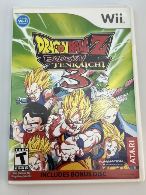 Jogo Dragon Ball Z: Budokai Tenkaichi 3 - Wii (Japonês) - MeuGameUsado