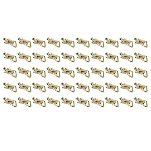 50 Pack Heavy Duty E Track 2" D Ring Fitting for Enclosed Trailer Tie Down Strap - Bild 1 von 7
