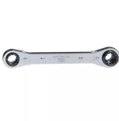 Klein Tools KT223X4 Lineman's Ratcheting 4-In-1 Box Wrench 1/2 9/16 5/8 3/4"	... - Image 1 of 4