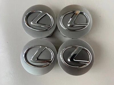 1998-2005 LEXUS GS300 GS430 CHROME CENTER LOGO  SET OF CENTER CAPS  LEXUS OEM🟠 - Image 1 of 4