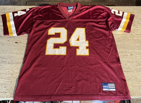 Washington Redskins Champ Bailey Jersey Size XXL / 2XL NFL #24 Adidas Commanders Cover