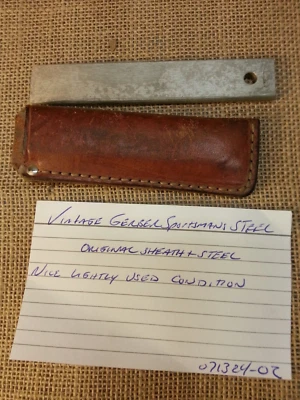 Vintage Gerber Sportsman Steel and Original Sheath - Image 1 of 4