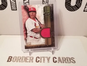 Kolten Wong 2016 Topps Tier One 🔥 Red Relic Patch #d/199 🔥 St. Louis Cardinals - Picture 1 of 2