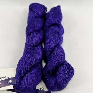 Lot of 2 - MALABRIGO Baby Silkpaca Lace Yarn | 50Gr | 420Yds | Purple Mystery - Picture 1 of 5