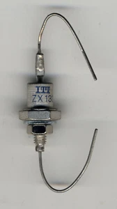DIODE ZENER 130V - 12,5W - ZX130 DE ITT SEMICONDUCTORS - Photo 1 sur 1